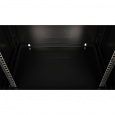 Шкаф 19" телекоммуникационный настенный, 15U  769x600х450 мм, дверь перфорация, черный